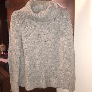 Adorable NWOT Talbots Gray Turtleneck Sweater